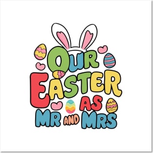 Our First Easter As Mr. and Mrs. Posters and Art